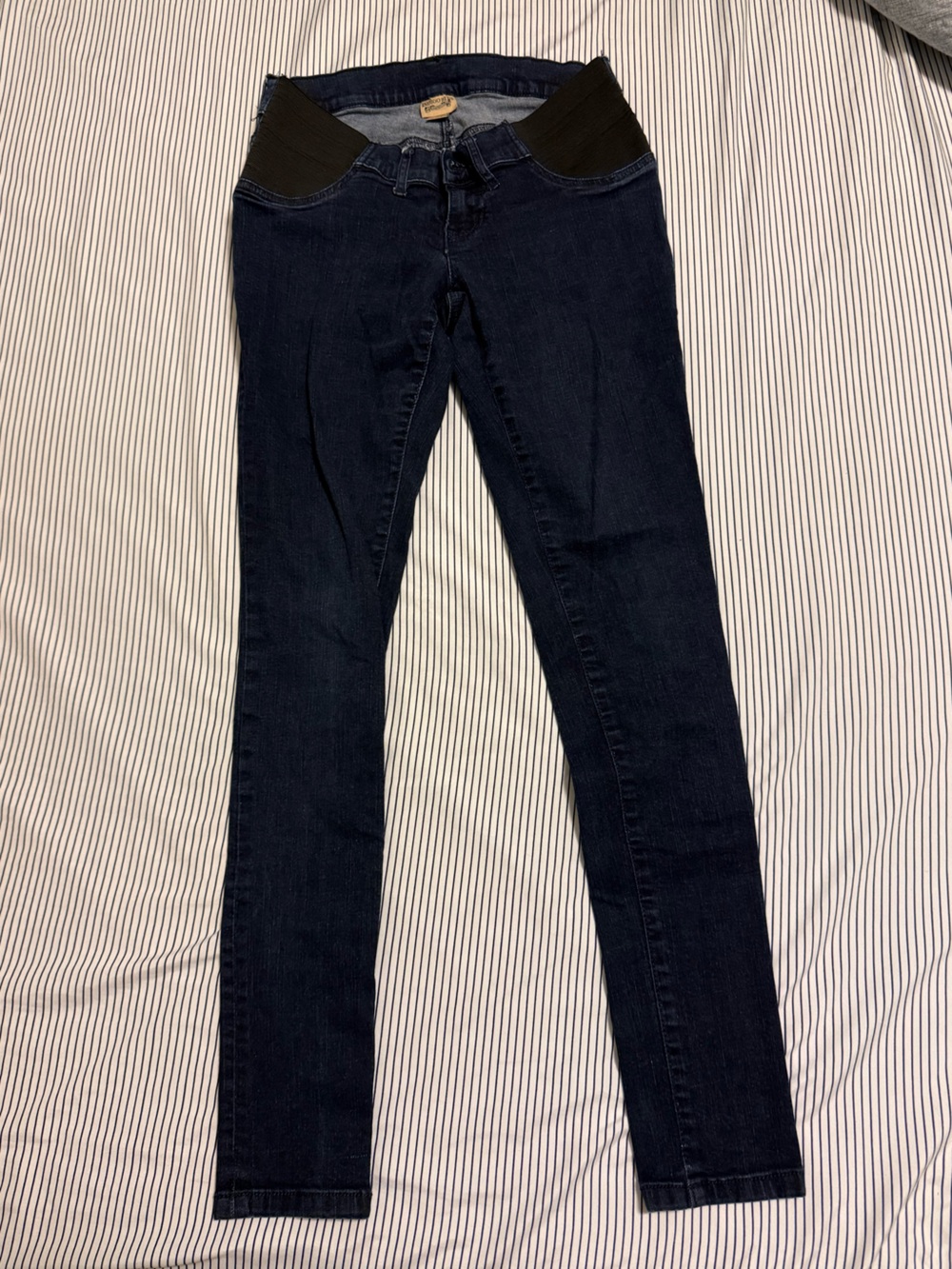 Maternity Jeans with Side Panel